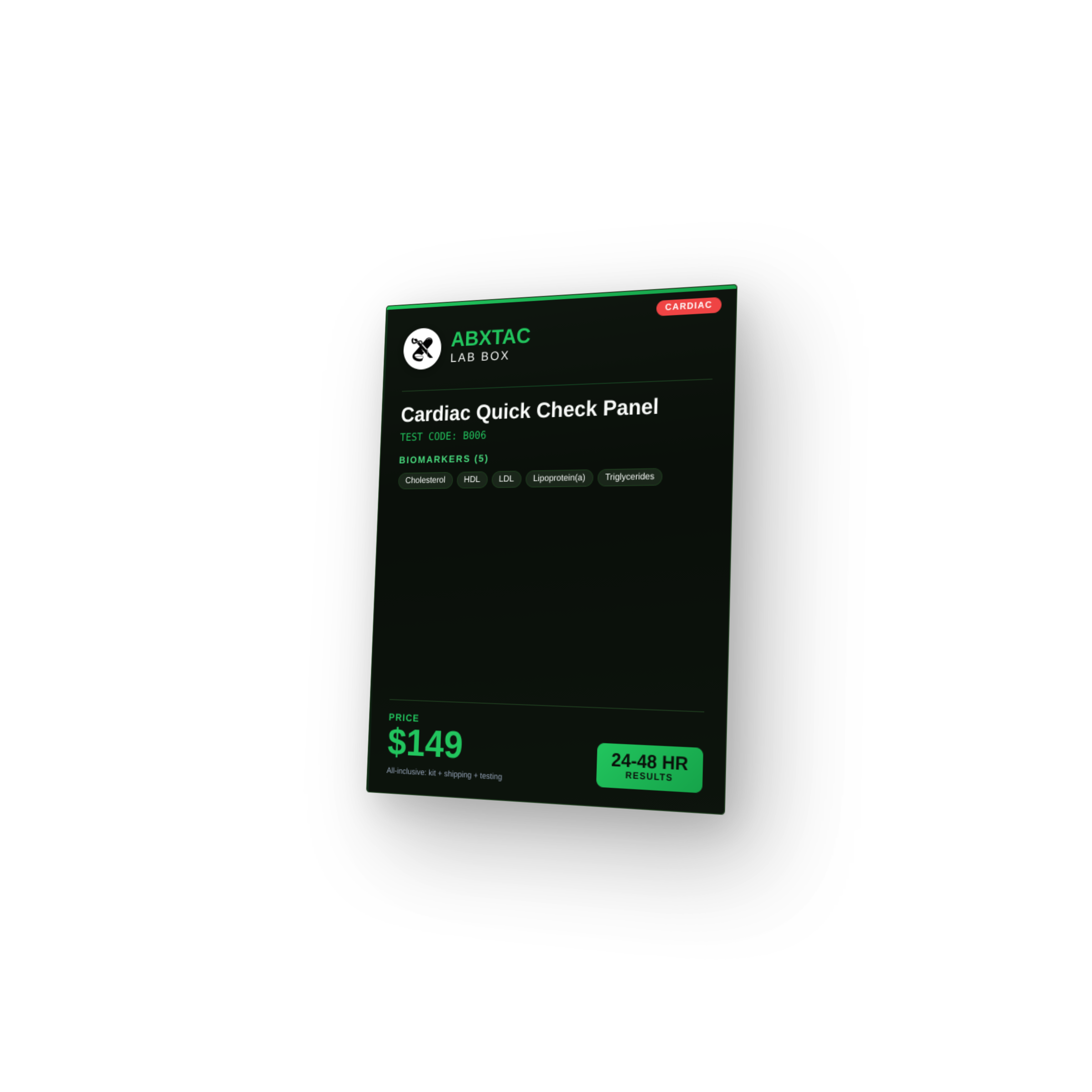 Cardiac Quick Check Panel